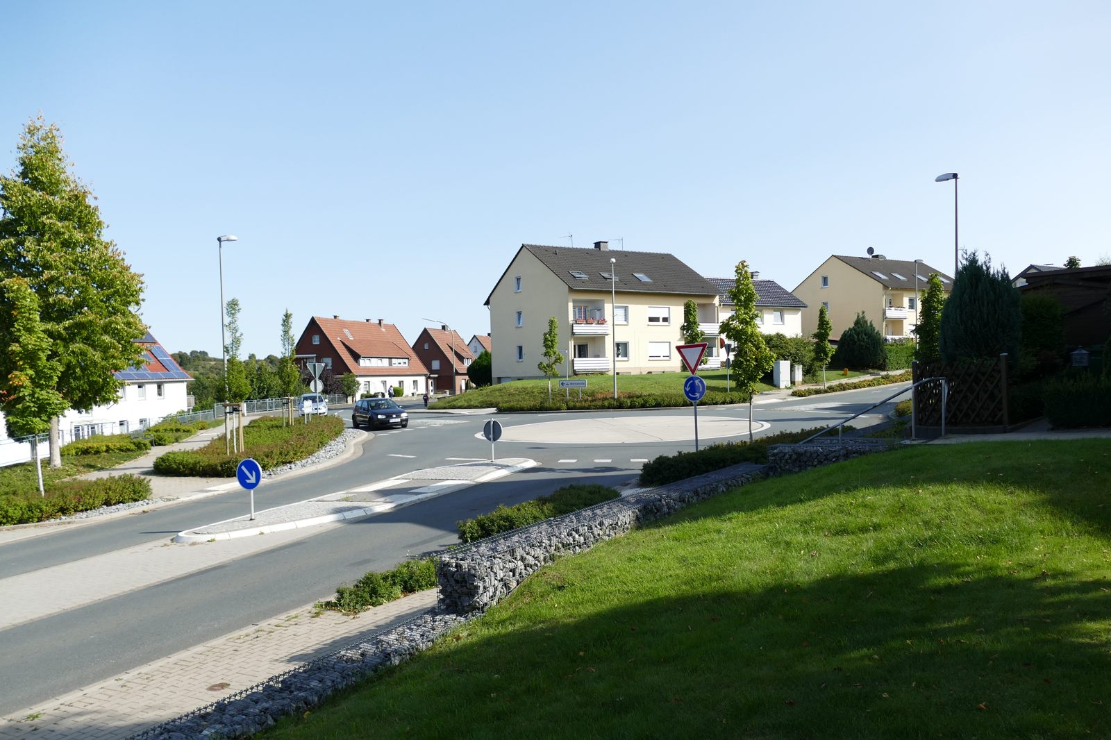 Kreisverkehr Barkhäuser Straße/Hegensdorfer Straße