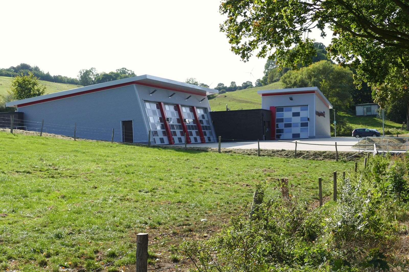 Hier starten die Rettungswagen/Notarztwagen