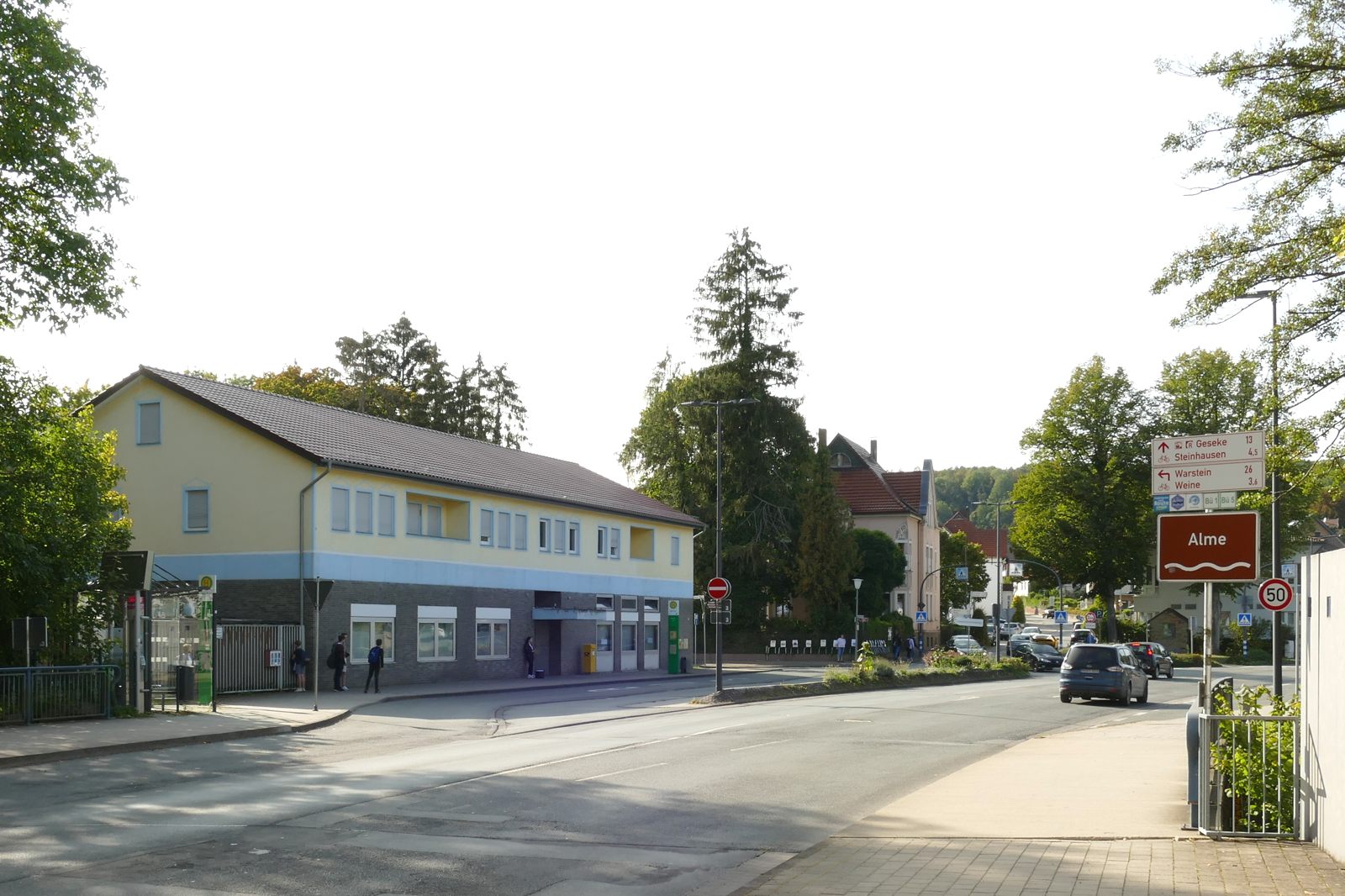 Noch existiert der Nachfolgebau der alten Post