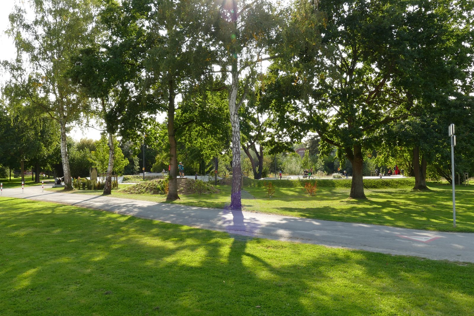 Neue Skateranlage in den Almeauen am Neuen Weg