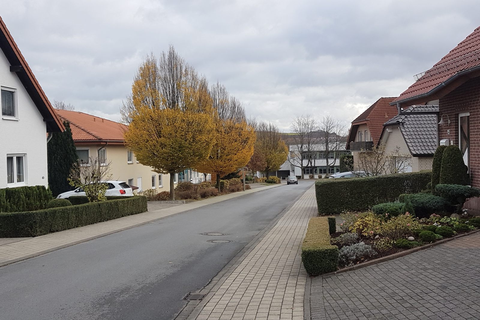 Josef-Pape-Straße im Nov. 2020