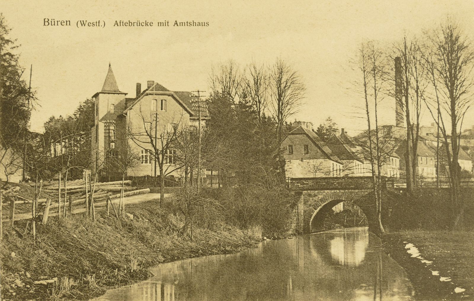 Amtshaus um 1900