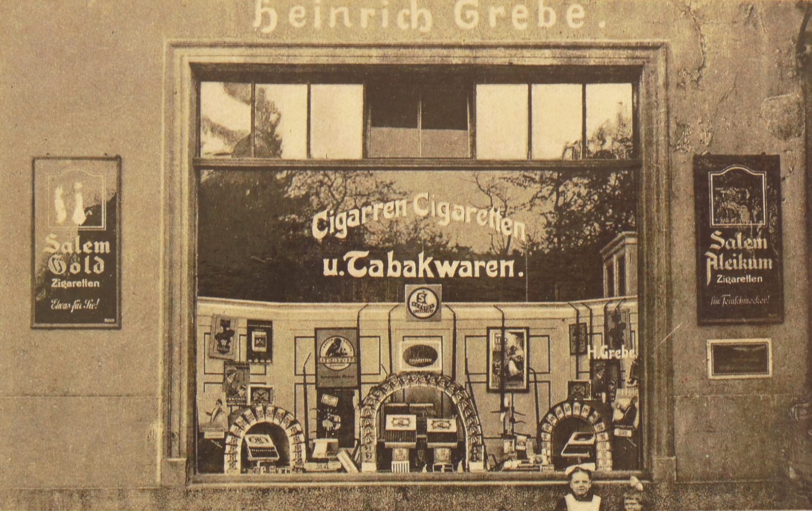 Heinrich Grebe Tabakwaren in den 1920ern