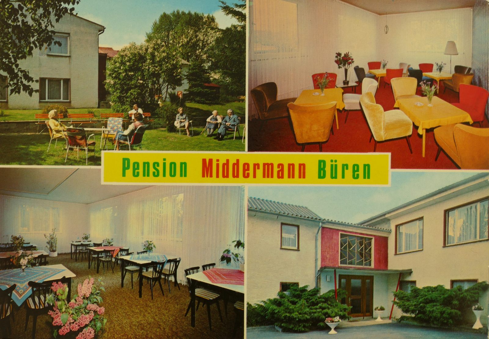 Pension Middermann in den 1970ern (Neubrückenstraße)