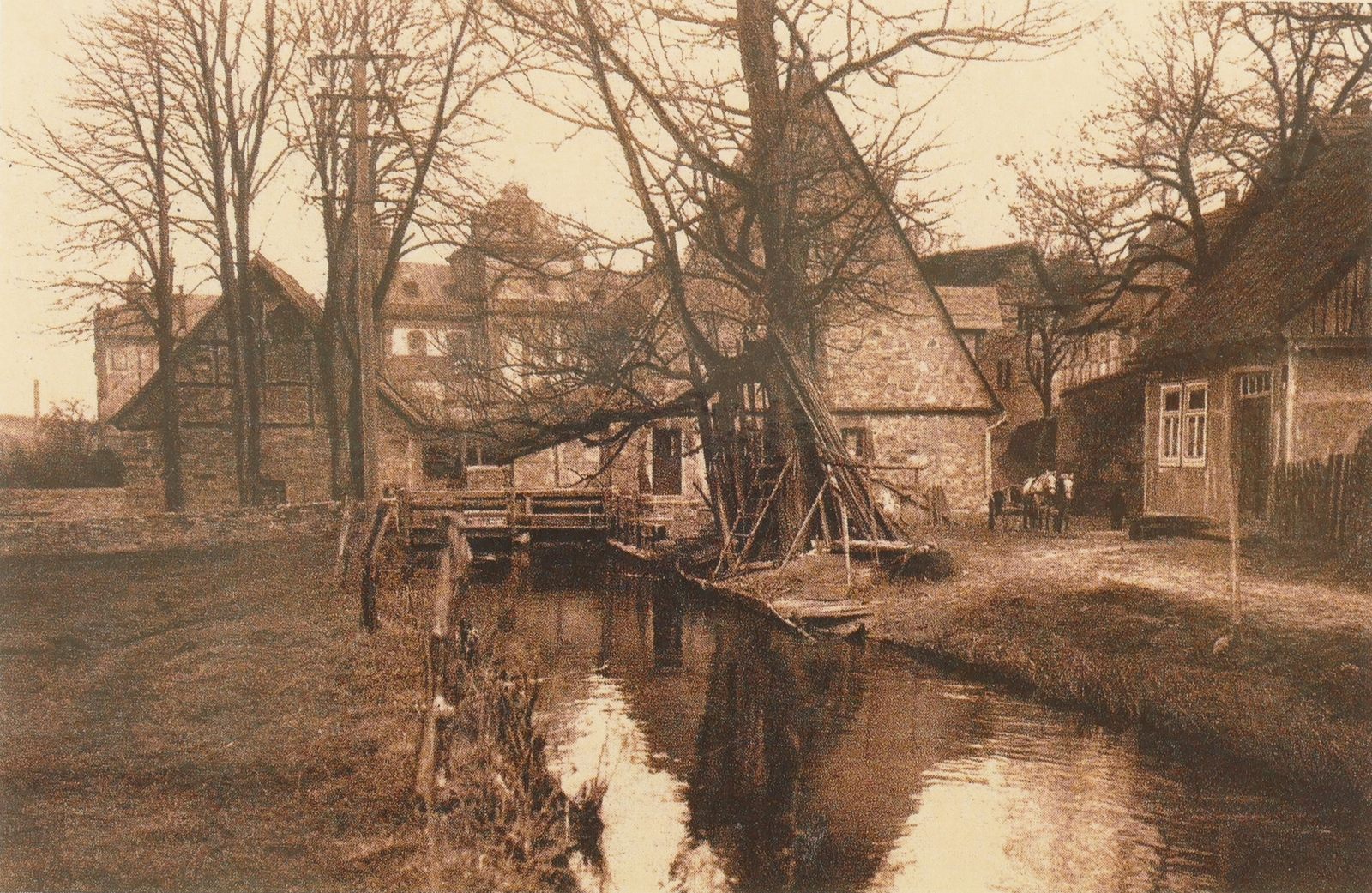Die Mittelmühle um 1915
