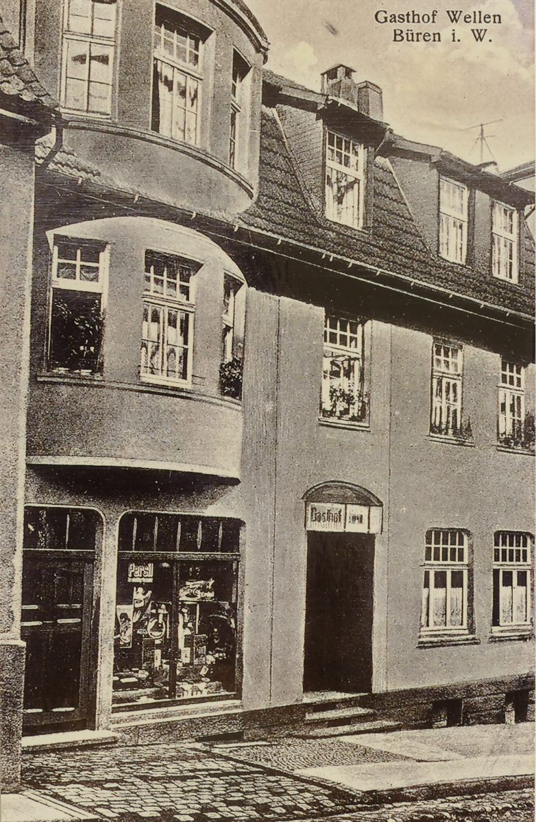 Gasthof Wellen in den 1950ern