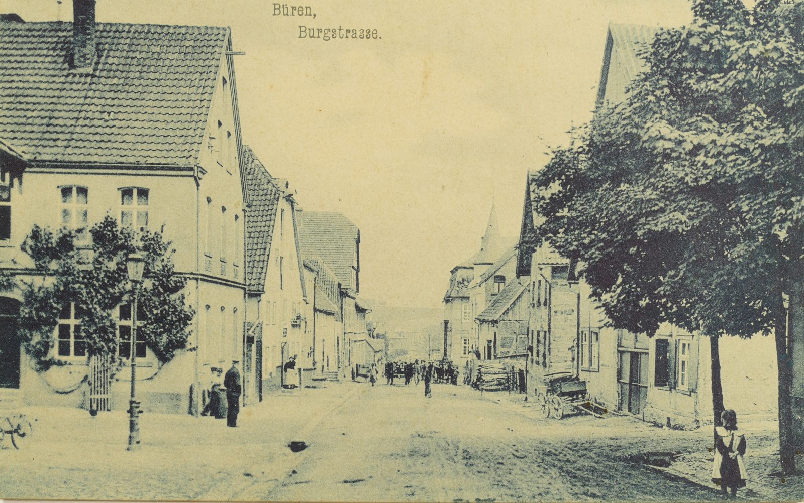 Burgstraße/Briloner Straße/Mittelstraße um 1940