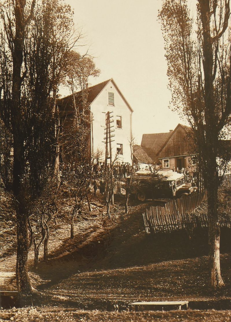 Hühnerberg: Postautounfall 1927