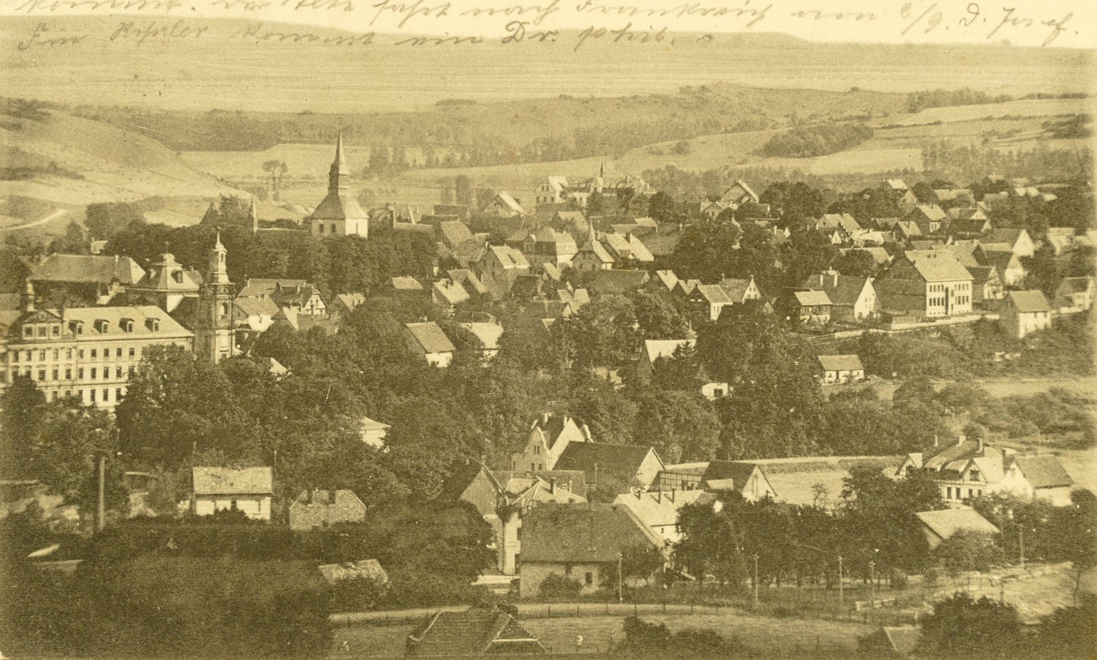 Büren vom Kapellenberg 1913