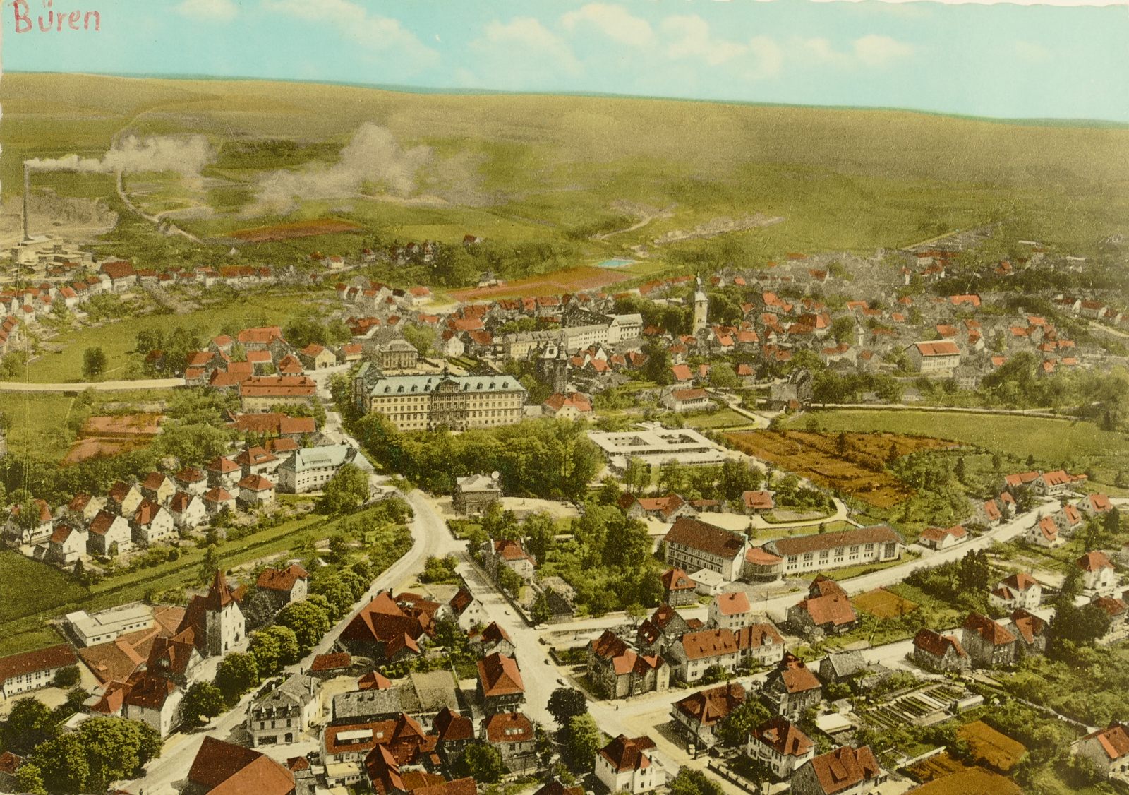 Büren um 1966 coloriert