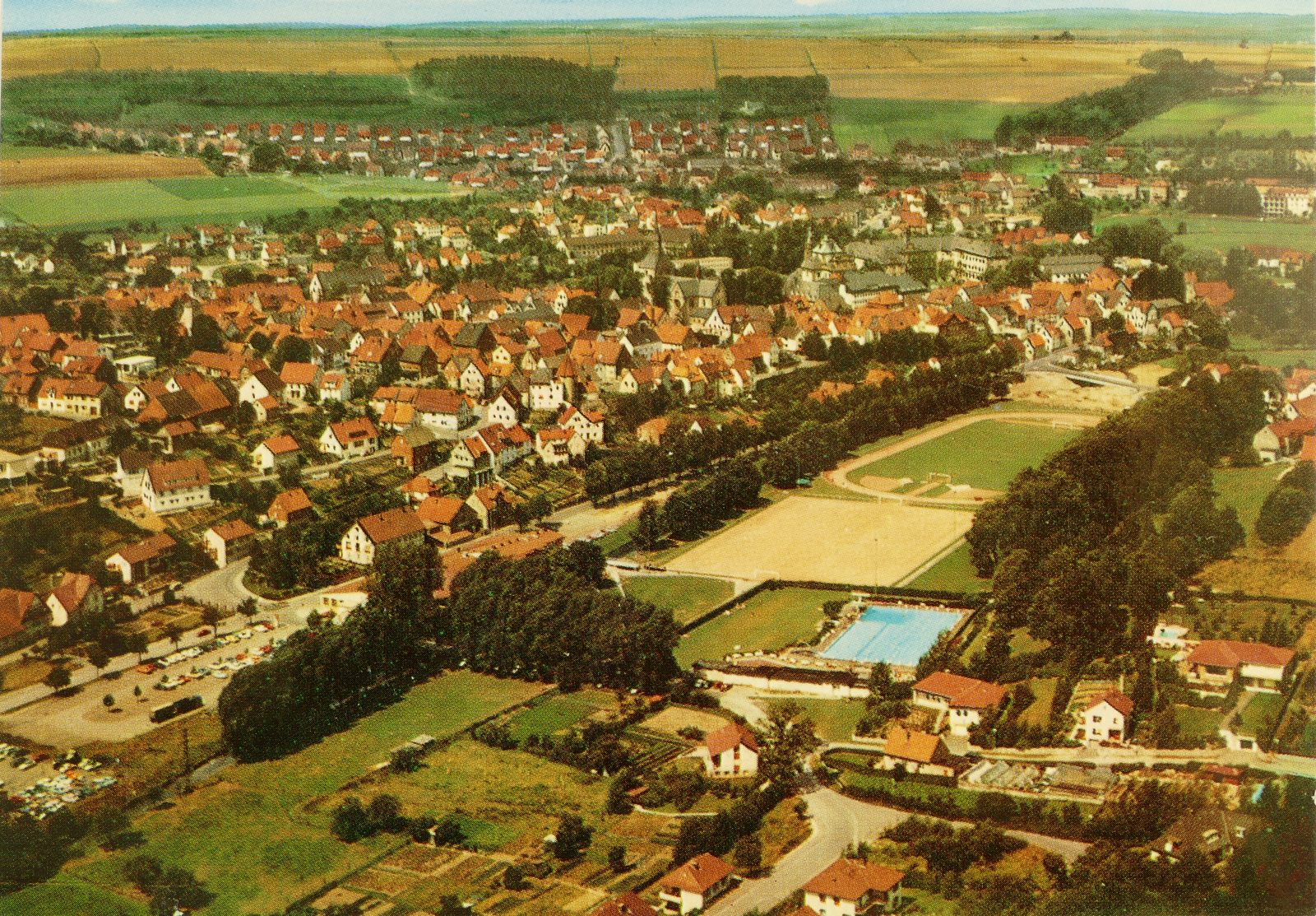 Büren von Süden 1966