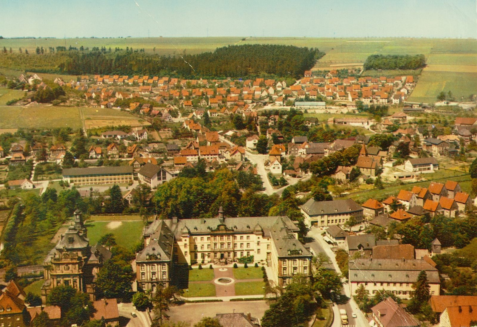 Blick von Südosten um 1960