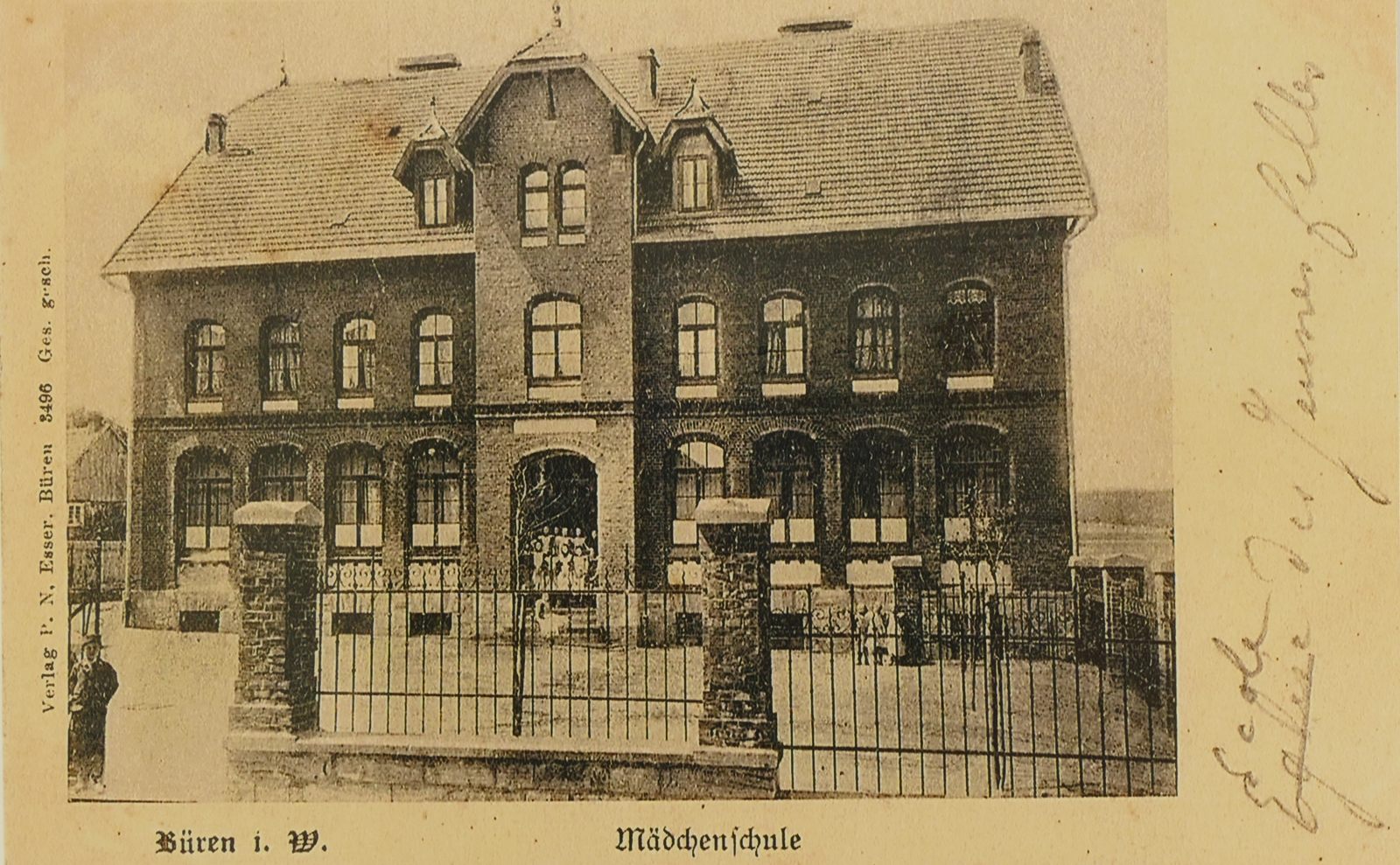 Mädchenschule um 1900