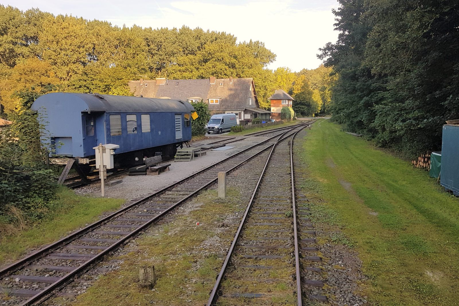 Die Bahnanlagen werden weiterhin in Schuss gehalten