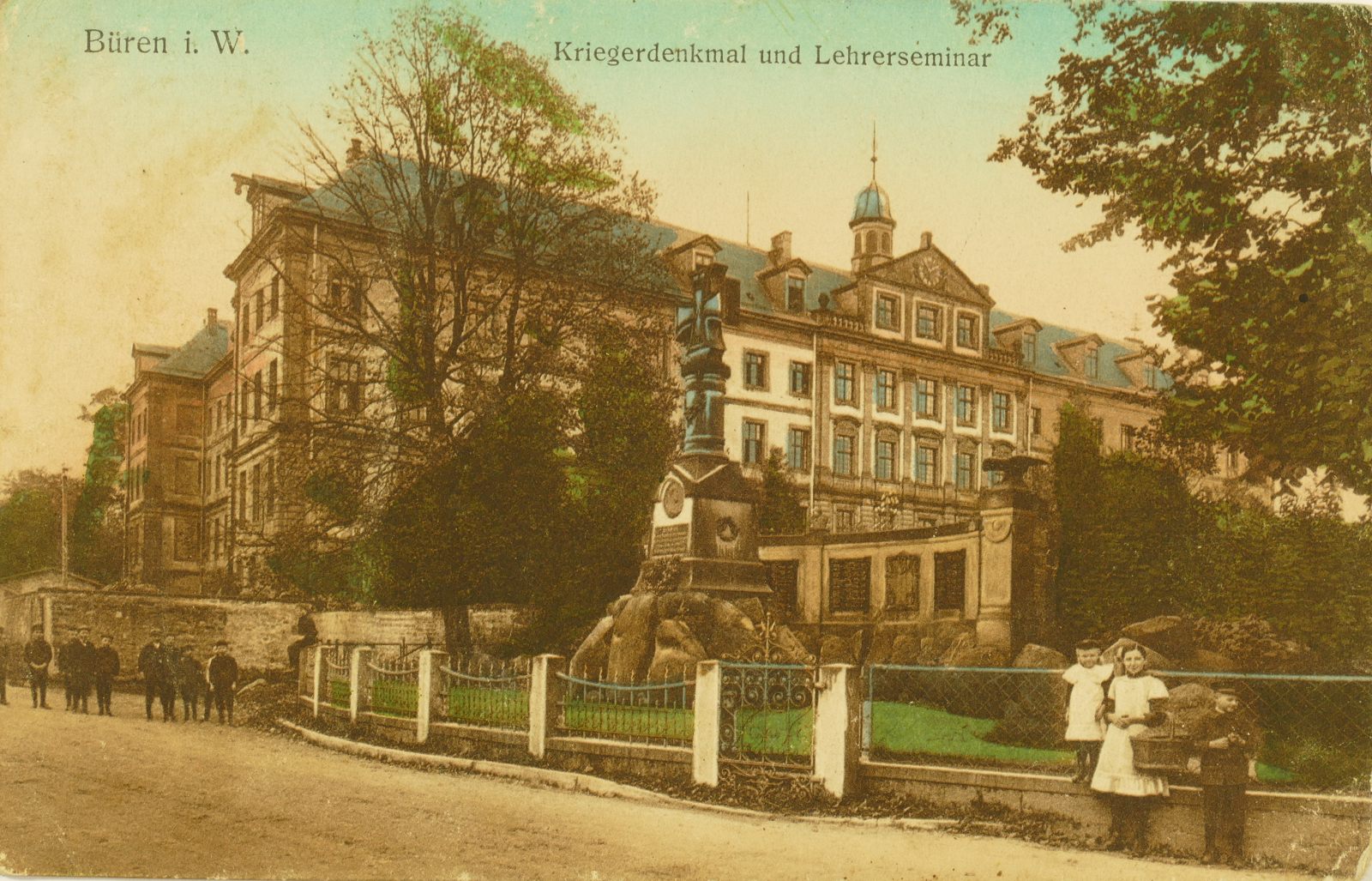 Kriegerdenkmal um 1910