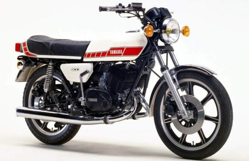 1970er Yamaha RD400F 1979