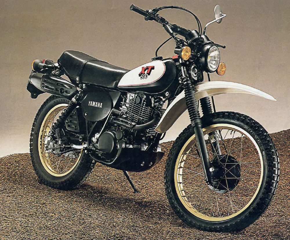 1970er Yamaha XT500 1979