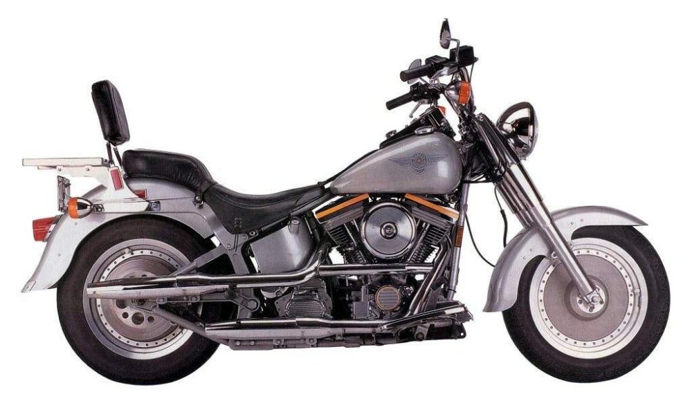 1990er Harley Davidson Fat Boy