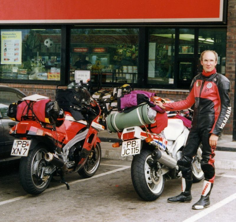 1991 Kawa Yamaha Frankreich800