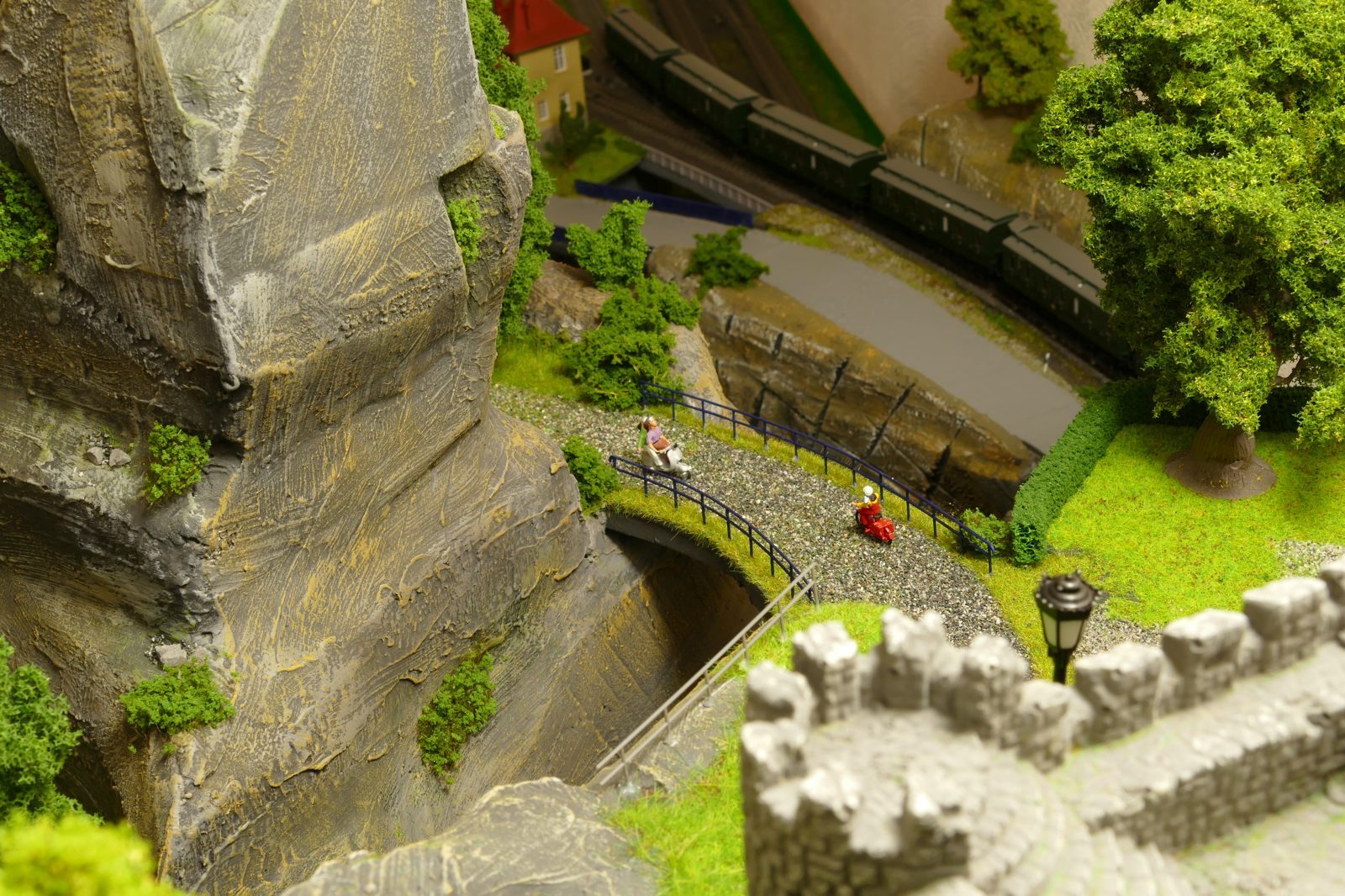 Bei jungen Leuten ist die Ruine beliebt