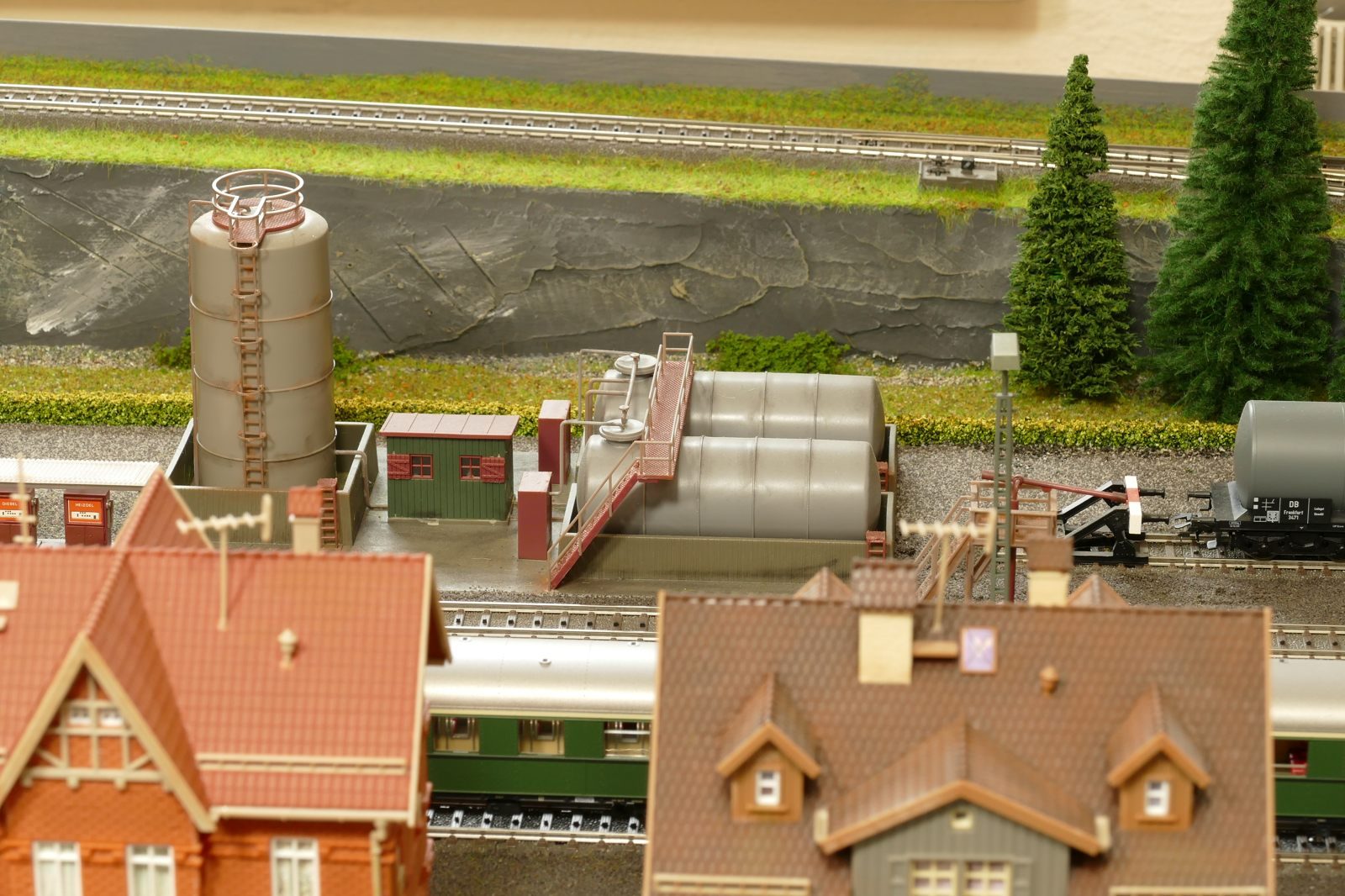 Tankanlagen für ölgefeuerte Dampfloks der BR 41 und 44