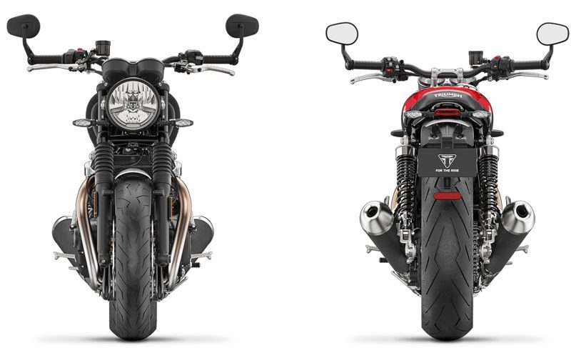 2019er Triumph Speed Twin v und h
