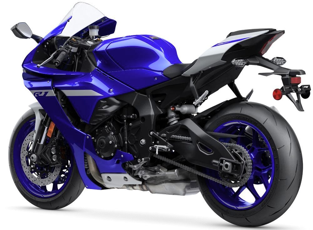 2020er Yamaha YZF R1 links1000