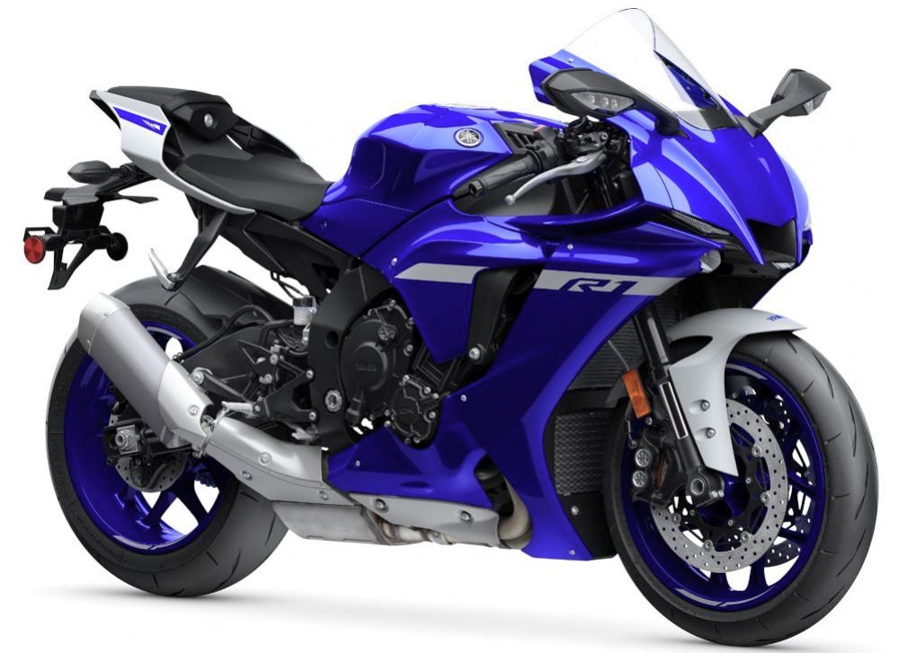 2020er Yamaha YZF R1 rechts vorn1000