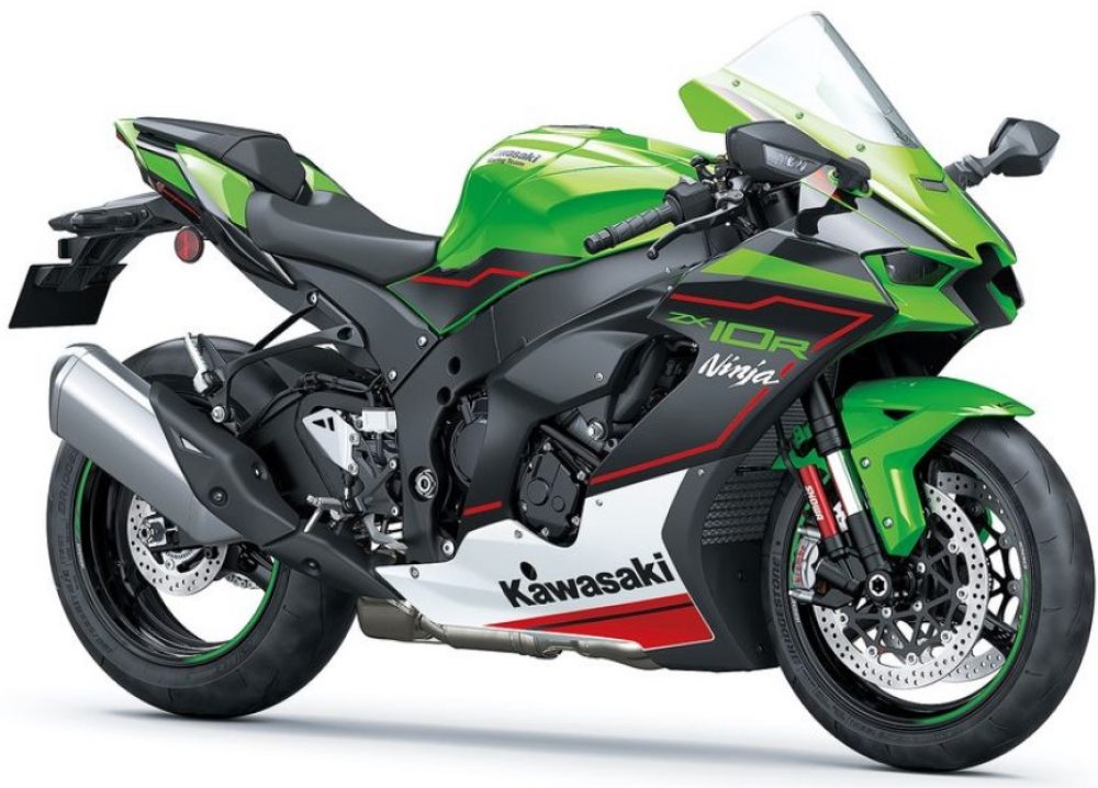 2021er Kawasaki ZX10R rechts