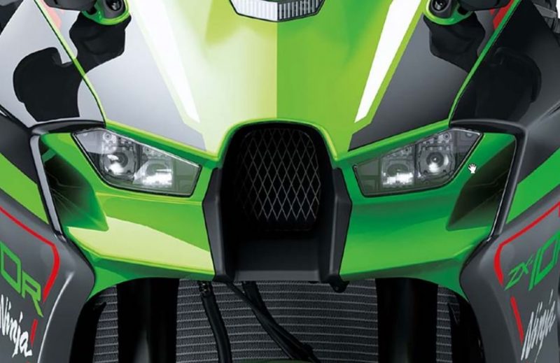 2021er Kawasaki ZX10R vorn zoom
