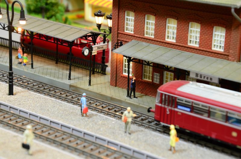 Bf. Büren in der Dämmerung