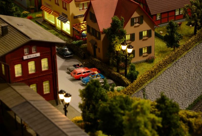 Bf Büren spät abends