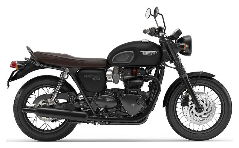 Retro Triumph Bonneville T120 Black